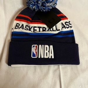 New NBA Beanie Adult Biggest Fan Pom Knit Hat Cap Hat Beanie Official NBA